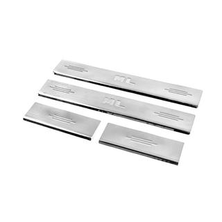 Battitacco in acciaio inox Carmos V2 (4 pz) Mercedes ML W164 2005-2011 foto 1