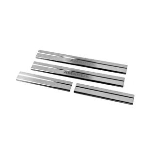 Battitacco Carmos V2 (4 pz, acciaio inox) Volkswagen Amarok 2010-2022 foto 1