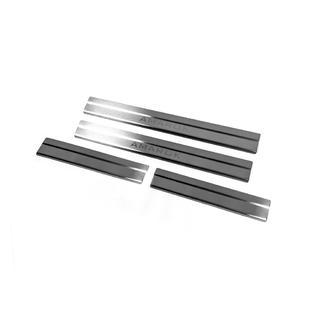 Battitacco Carmos V2 (4 pz, acciaio inox) Volkswagen Amarok 2010-2022 foto 2