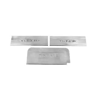 Battitacco Carmos V4 (3 pz, acciaio inox) foto 2