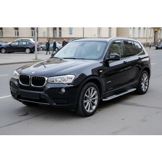 Pedane Laterali Tayga V2 (2 pz, Alluminio) BMW X3 F25 2011-2018 foto 1