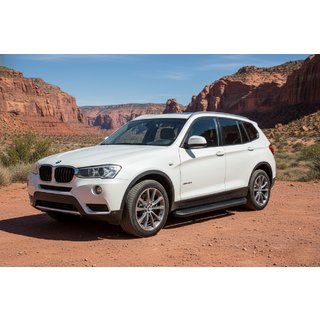 Pedane Laterali Tayga Black (2 pz, Alluminio) BMW X3 F25 2011-2018 foto 1