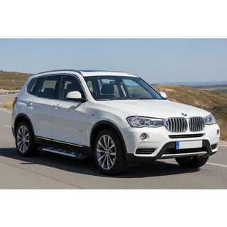 Pedane Laterali Sunrise (2 pz, Alluminio) BMW X3 F25 2011-2018 foto 1