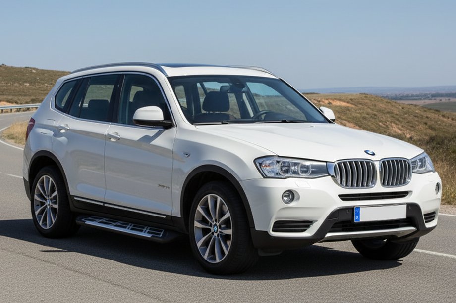 BMW X3 F25 2011-2018 Pedane Laterali Sunrise (2 pz, Alluminio) Image
