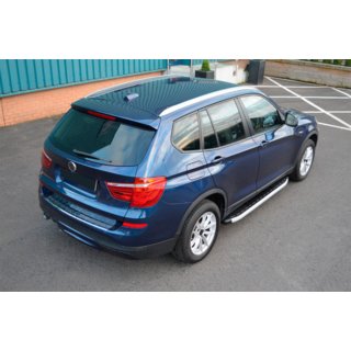 Pedane Laterali Fullmond (2 pz, Alluminio) BMW X3 F25 2011-2018 foto 2