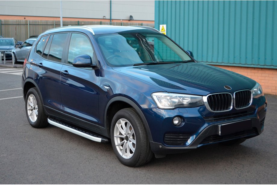 BMW X3 F25 2011-2018 Pedane Laterali Fullmond (2 pz, Alluminio) Foto 6