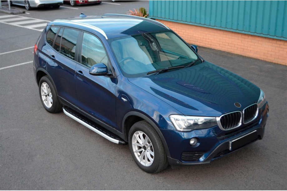 BMW X3 F25 2011-2018 Pedane Laterali Fullmond (2 pz, Alluminio) Foto 3