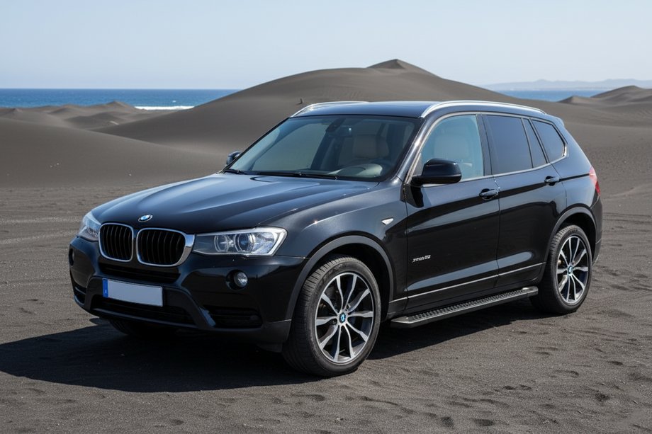 BMW X3 F25 2011-2018 Pedane Laterali Allmond Black (2 pz, Alluminio) Foto 1