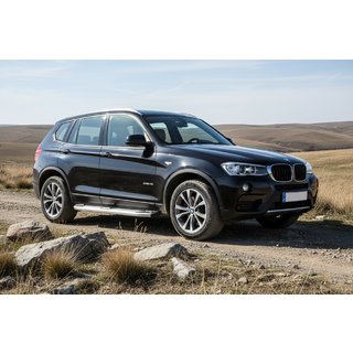 Pedane Laterali Mevsim Grey (2 pz, Alluminio) BMW X3 F25 2011-2018 foto 1