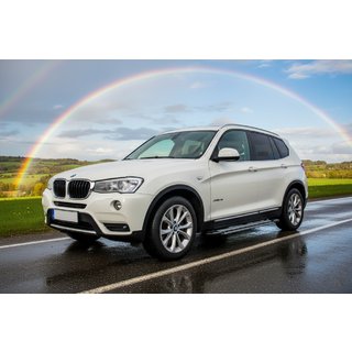 Pedane Laterali Rainbow (2 pz, Alluminio) BMW X3 F25 2011-2018 foto 1