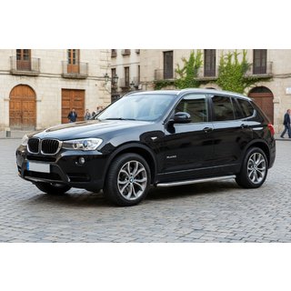 Pedane Laterali Maydos V2 (2 pz, Alluminio) BMW X3 F25 2011-2018 foto 1