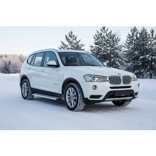 Pedane Laterali Maya V2 (2 pz, Alluminio) BMW X3 F25 2011-2018 foto 1