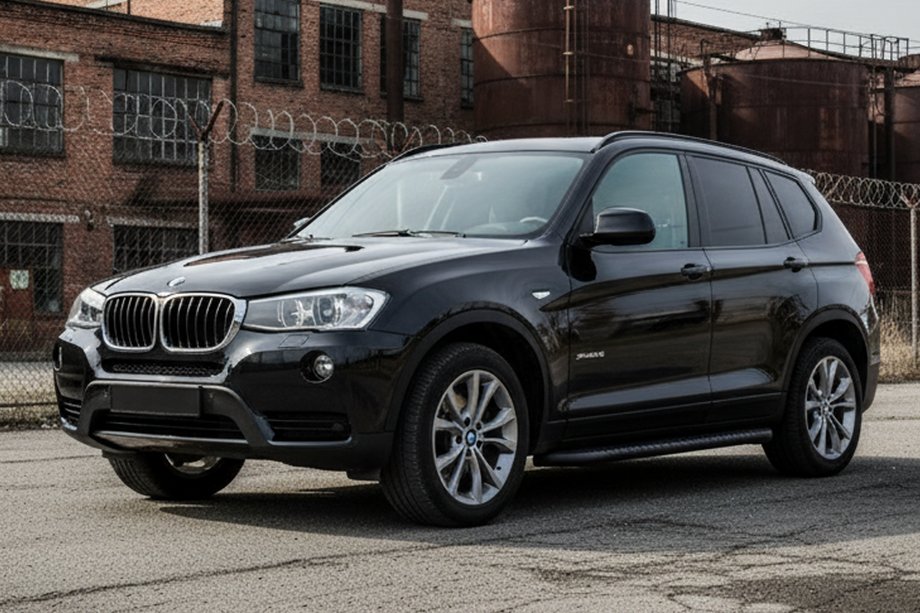 BMW X3 F25 2011-2018 Pedane Laterali Bosphore Black (2 pz, Alluminio) Image