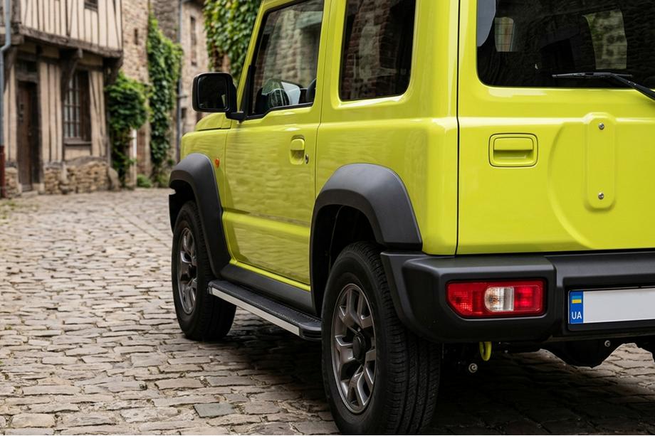 Suzuki Jimny 2018- Pedane Laterali Maya V1 (2 pz, Alluminio) Image