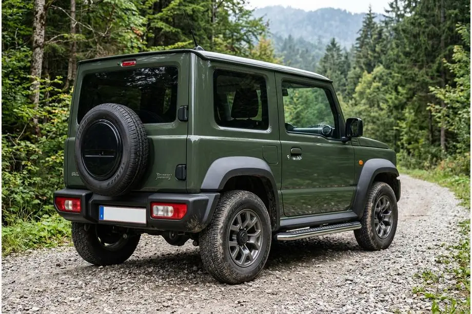 Suzuki Jimny 2018- Pedane Laterali Maydos V2 (2 pz, Alluminio) Image