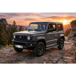 Pedane Laterali Allmond Black (2 pz, Alluminio) Suzuki Jimny 2018- foto 1