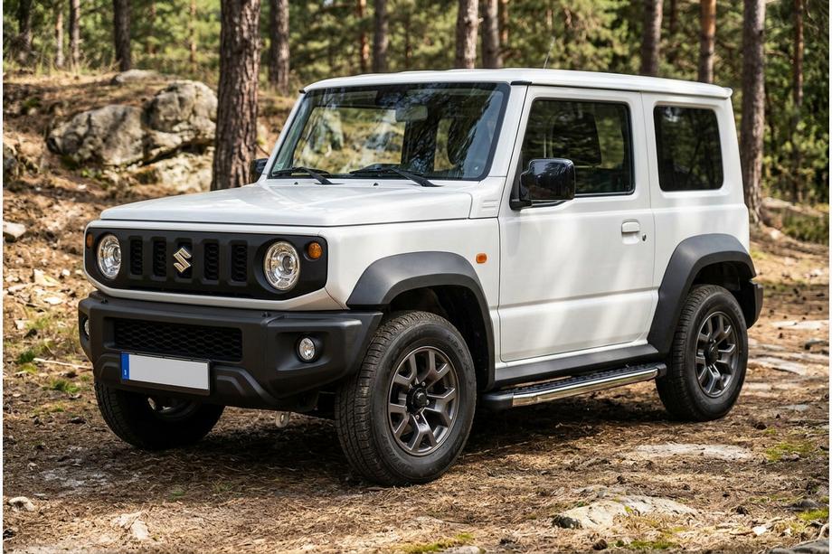 Suzuki Jimny 2018- Pedane Laterali BlackLine (2 pz, Alluminio) Image