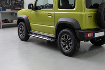Suzuki Jimny 2018- Pedane Laterali Sunrise (2 pz, Alluminio) foto 1