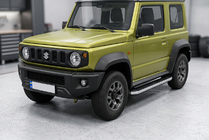 Suzuki Jimny 2018- Pedane Laterali Tayga Grey (2 pz, Alluminio) foto 1