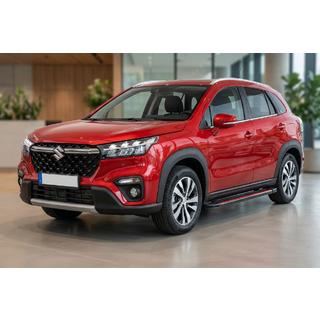 Pedane Laterali Maya Red (2 pz, Alluminio) Suzuki SX4 S-Cross 2021- foto 1