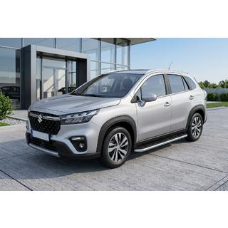 Pedane Laterali Maydos V1 (2 pz, Alluminio) Suzuki SX4 S-Cross 2021- foto 1