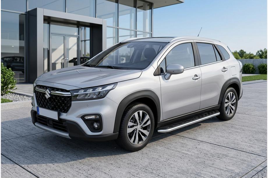 Suzuki SX4 S-Cross 2021- Pedane Laterali Maydos V1 (2 pz, Alluminio) Image