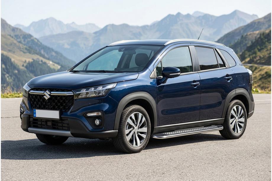 Suzuki SX4 S-Cross 2021- Pedane Laterali Maydos V2 (2 pz, Alluminio) Image