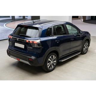 Pedane Laterali BlackLine (2 pz, Alluminio) Suzuki SX4 S-Cross 2021- foto 1