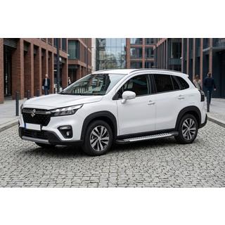 Pedane Laterali Line (2 pz, Alluminio) Suzuki SX4 S-Cross 2021- foto 1