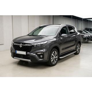 Pedane Laterali Tayga Grey (2 pz, Alluminio) Suzuki SX4 S-Cross 2021- foto 1
