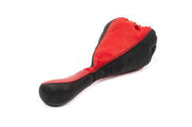 Cuffia cambio universale con pomello (rosso, pelle) foto 3