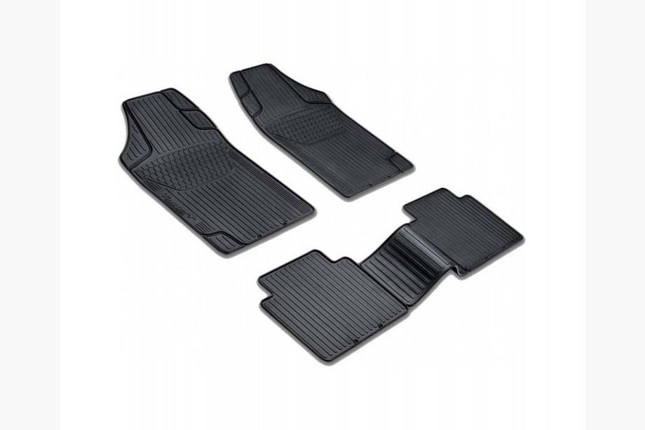 Tappetini in gomma universali (4 pz, PUFI BENT neri) Image