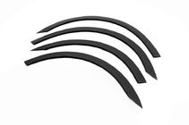 BMW 5 Series E60/E61 2003-2010 Allargatori passaruota (4 pz, neri, plastica ABS) foto 2