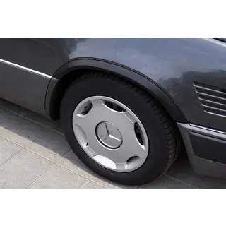 Allargamenti passaruota 1989-1995 (4 pz, neri, plastica ABS)