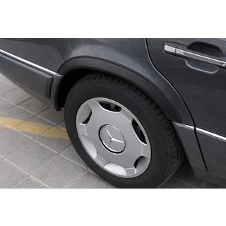 Allargamenti passaruota 1989-1995 (4 pz, neri, plastica ABS) Mercedes E-class W124 1984–1997 foto 2