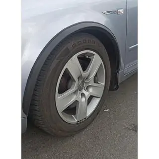 Allargatori passaruota (4 pz, neri, plastica ABS)