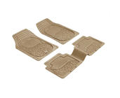 Tappetini in gomma universali (4 pz, PUFI BUBBLE HB beige) foto 1