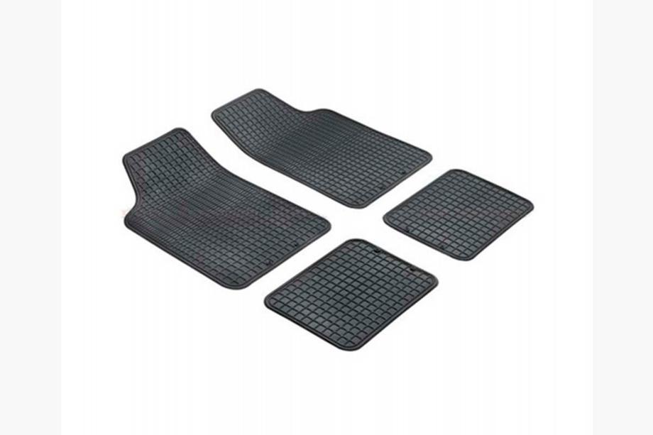 Tappetini in gomma universali (4 pz, PUFI CLASSIC, neri) Image