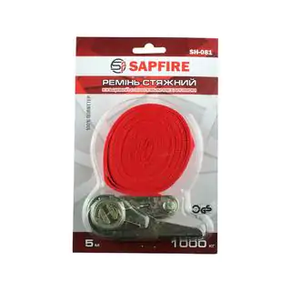 Cinghia di ancoraggio a cricchetto 1t 5m SAPFIRE foto 3