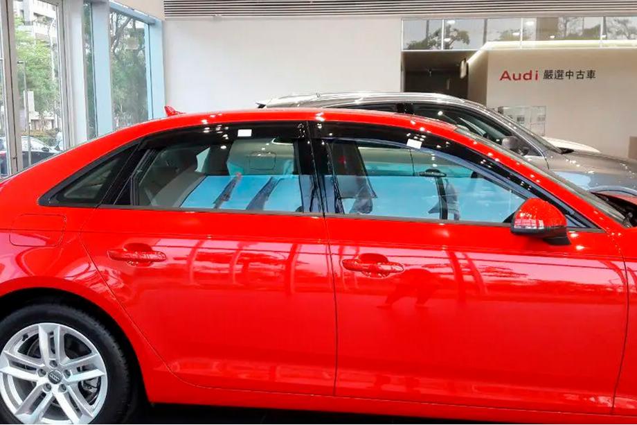 Audi A4 B9 2015-2024 Deflettori aria finestrini Sedan (4 pz, HIC) Image