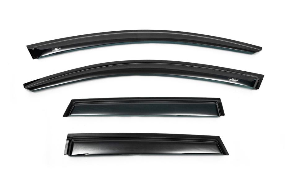 Audi A6 C7 2011-2017 Deflettori aria finestrini (Avant, 4 pz, HIC) Image