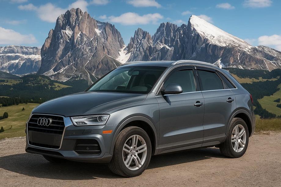 Audi Q3 2011-2019 Deflettori Finestrini (4 pz, HIC) Image