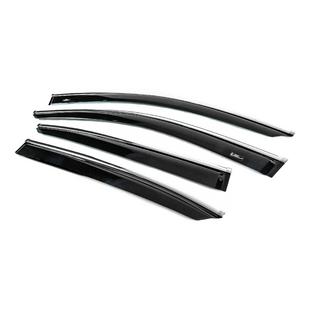 Deflettori Finestrini SD con Modanatura Cromata per USA (4 pz, HIC) Honda Accord IX 2013-2017 foto 2