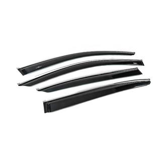Deflettori Finestrini SD con Modanatura Cromata per USA (4 pz, HIC) Honda Accord IX 2013-2017 foto 3