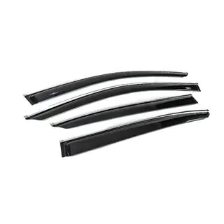 Deflettori Finestrini SD con Modanatura Cromata per USA (4 pz, HIC) foto 3