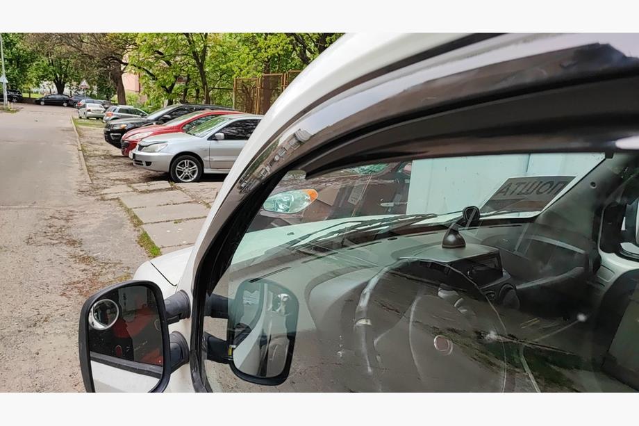 Fiat Doblo I 2005-2010 Deflettori Finestrini (2 pz, Sunplex Sport) Foto 3