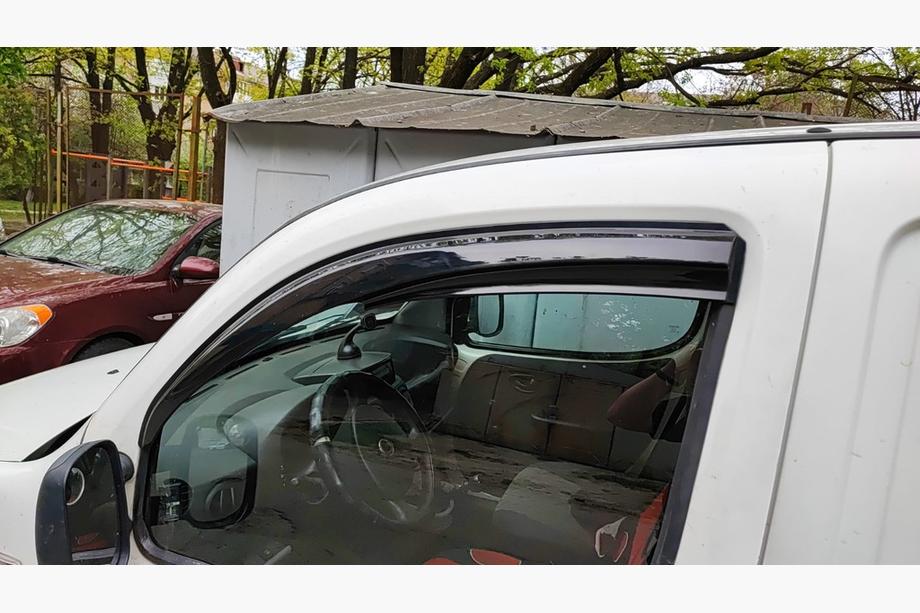 Fiat Doblo I 2005-2010 Deflettori Finestrini (2 pz, Sunplex Sport) Foto 2