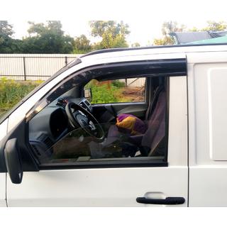 Deflettori Finestrini (2 pz, Sunplex Sport) Mercedes Vito W638 1996-2003 foto 2