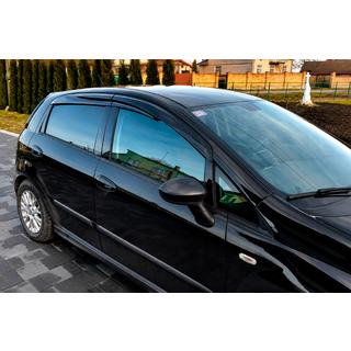 Deflettori Finestrini (4 pz, Sunplex Sport) Fiat Punto Grande/EVO 2006-2018 foto 3