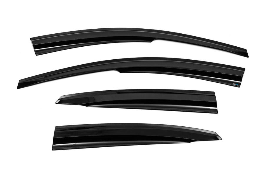 Ford Focus I 1998-2005 Deflettori Finestrini SD (4 pz, Sunplex Sport) Foto 5
